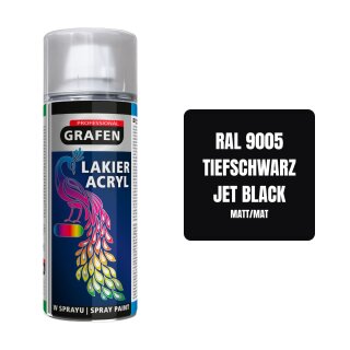 Tiefschwarz matt - RAL9005