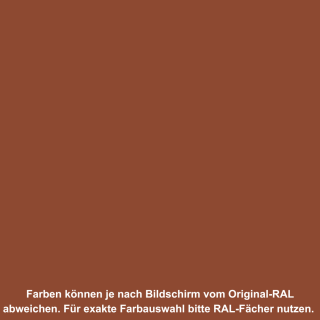RAL 8004 - Kupferbraun
